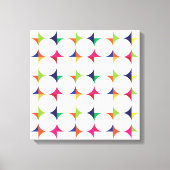 色のつながり キャンバスプリント (正面)