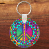 色のないヌークゾーン キーホルダー (正面)