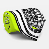 色のはっきりしたなテューバのタイ ネクタイ (ロール)