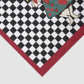 色のアリスカスタムなnの不思議の国の白いウサギの点検 薄葉紙 (詳細)