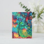 色のインスピレーションポストカード ポストカード (スタンド正面)