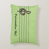 色のエンボスの一見のト音記号を選び、聞いて下さい アクセントクッション (裏面(縦))