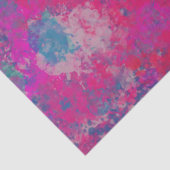 色のカスケード抽象デザインパターン 薄葉紙 (詳細)