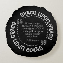 色のカスタマイズ可能な枕w/Spurgeon引用文