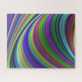 色のカーブ ジグソーパズル (横)