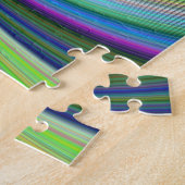 色のカーブ ジグソーパズル (側面)