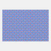 色のカ鮮やかメル ラッピングペーパーシート (正面)