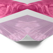 色のガラスのモザイク、シームレスな背面広場、色 ポスター (角)