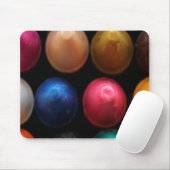 色のクレヨン マウスパッド (マウス)