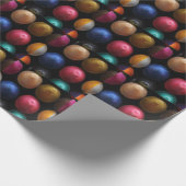 色のクレヨン ラッピングペーパー (角)