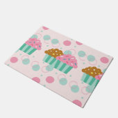 色のケーキ ドアマット (アングル)