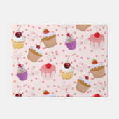 色のケーキ ドアマット (正面)