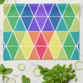 色のコレクターの三角形の台所タオル キッチンタオル (折り畳み)