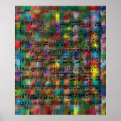 色のサウンド ポスター (正面)