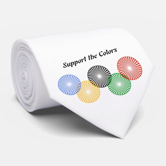 色のサポート –  ネクタイ (ロール)