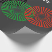 色のサポート- ラッピングペーパー (角)