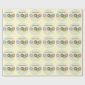 色のサポート –  ラッピングペーパー (フラット)