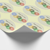 色のサポート –  ラッピングペーパー (角)