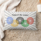 色のサポート – ランバークッション (ブランケット)