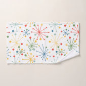 色のスターバスト バスタオルセット (ハンドタオル)