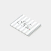 色のストライプをカスタマイズWife Bride Click夫人 ポストイット (アングル)