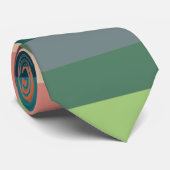 色のストライプ ネクタイ (ロール)