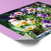 色のスプラッシュ ポスター (角)