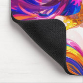 色のスプラッシュ マウスパッド (コーナー)