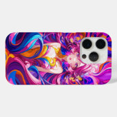 色のスプラッシュ Case-Mate iPhoneケース (裏面 (横))