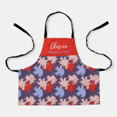 色のスプラッシュPlastic artist エプロン (正面)