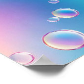 色のスペクトルを映し出す ポスター (角)