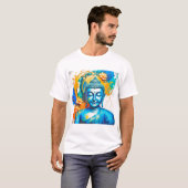 色のセレニティ：ブダアート Tシャツ (正面フル)