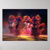 色のダンス ポスター (正面)