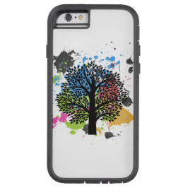 色のツリー iPhone 13ケース