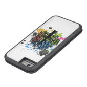 色のツリー Case-Mate iPhoneケース (底)