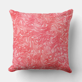 色のテクスチャ"パールいちごクリーム" クッション