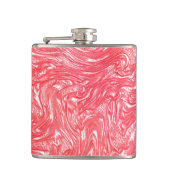 色のテクスチャ"パールいちごクリーム" フラスク (正面)