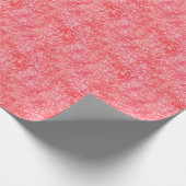 色のテクスチャ"パールいちごクリーム" ラッピングペーパー (角)