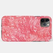 色のテクスチャ"パールいちごクリーム" Case-Mate iPhoneケース (裏面(横))