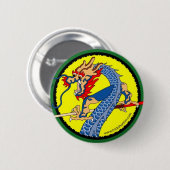 色のドラゴンボタン 缶バッジ (正面&裏面)