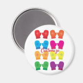 色のニット数々のテンスThunder_Cove マグネット (正面/裏面)