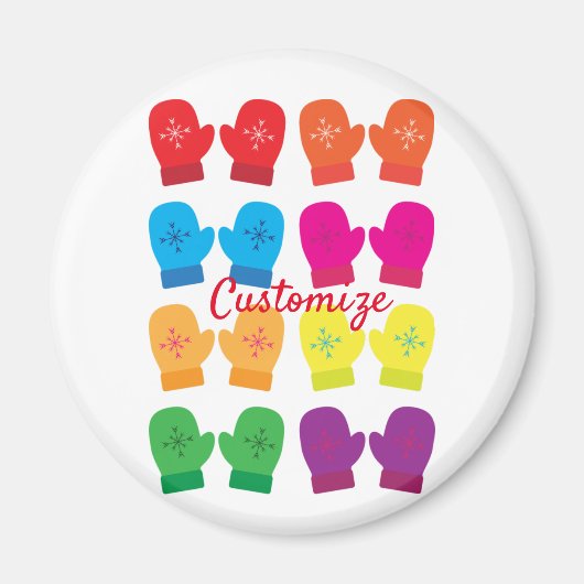 色のニット数々のテンスThunder_Cove マグネット (正面)