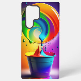 色のバケツ SAMSUNG GALAXY S22 ULTRAケース