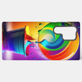 色のバケツ SAMSUNG GALAXYケース (裏面横)