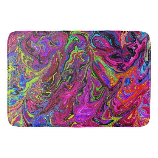 色のバス・マットの溶岩 バスマット (正面)
