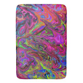 色のバス・マットの溶岩 バスマット (正面縦)