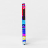 色のバーストのパターン Case-Mate iPhoneケース (裏面/左)