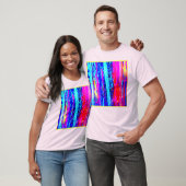 色のバーストのパターン Tシャツ (ユニセックス)