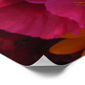 色のバーストのポスター ポスター (角)