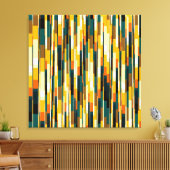 色のバー キャンバスプリント (インサイチュ (リビング))